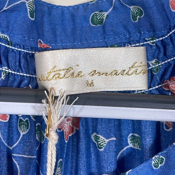 Natalie Martin Stevie Dress In Pinwheel Denim In Blue size medium - Picture 5 of 9